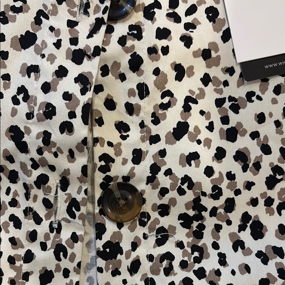 Leopard Print Button-Up Dress - Picture 5 of 6